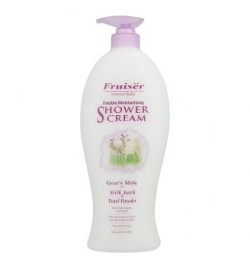 Fruisër羊奶与牛奶浴&珍珠粉双倍保湿沐浴露